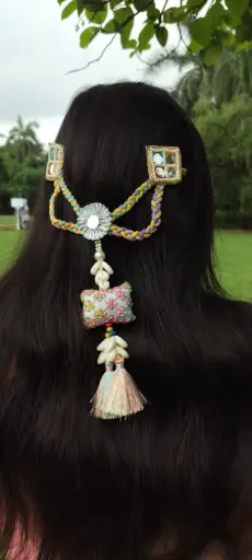 Navaratri special collection chulbuli hair clip